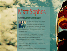 Tablet Screenshot of mattsophos.com